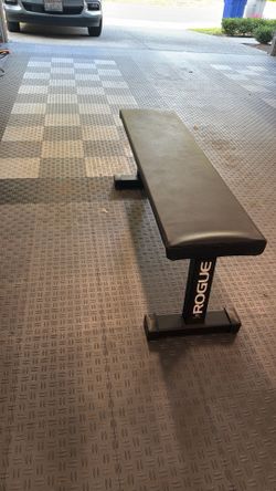 Rogue workout bench
