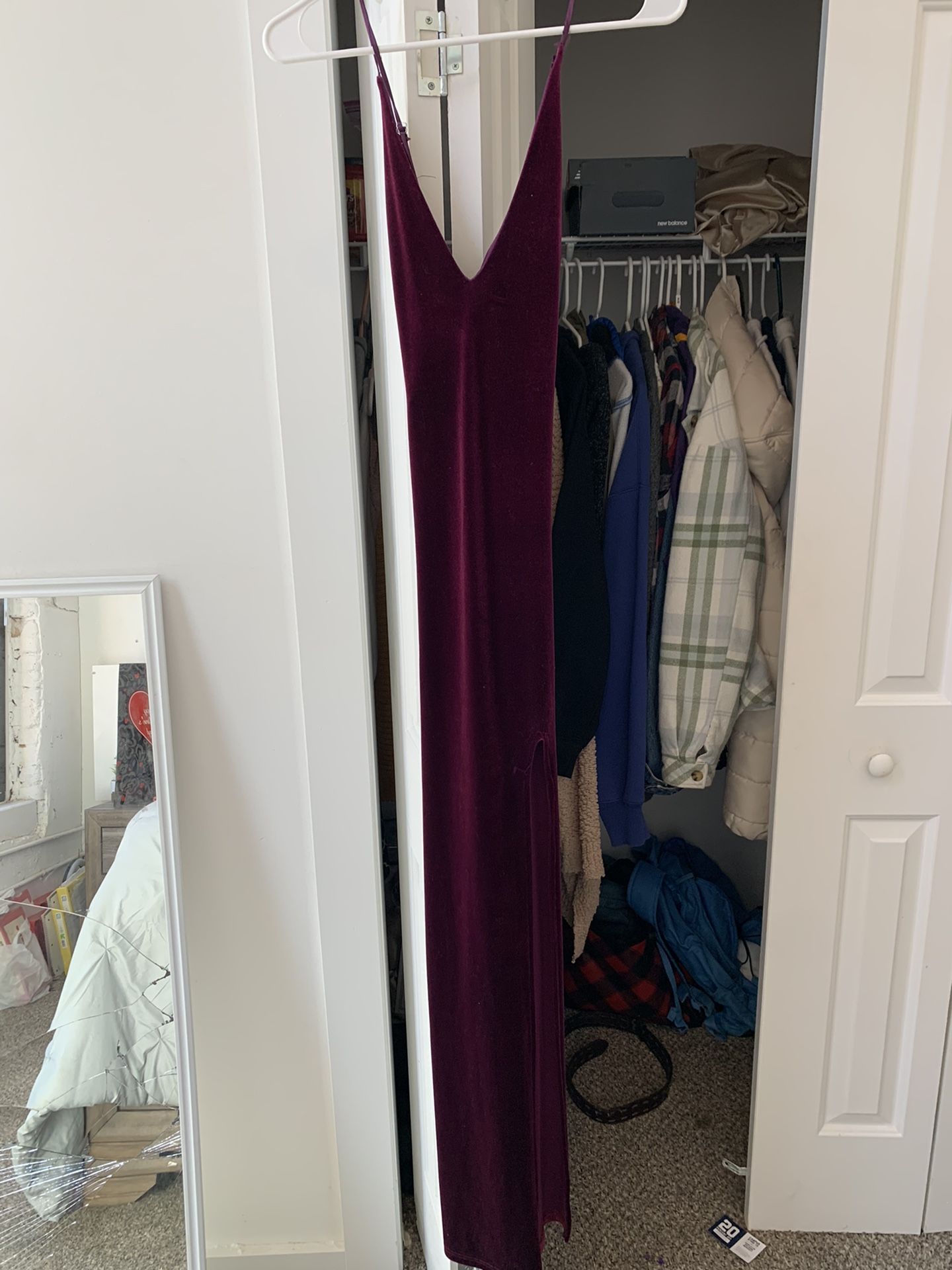 Velvet Silk Dress
