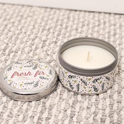 Starlume Fresh Air Scented Candle, 4oz | Holiday Theme