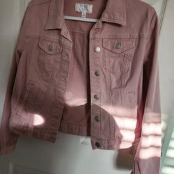 Pink Jean Jacket