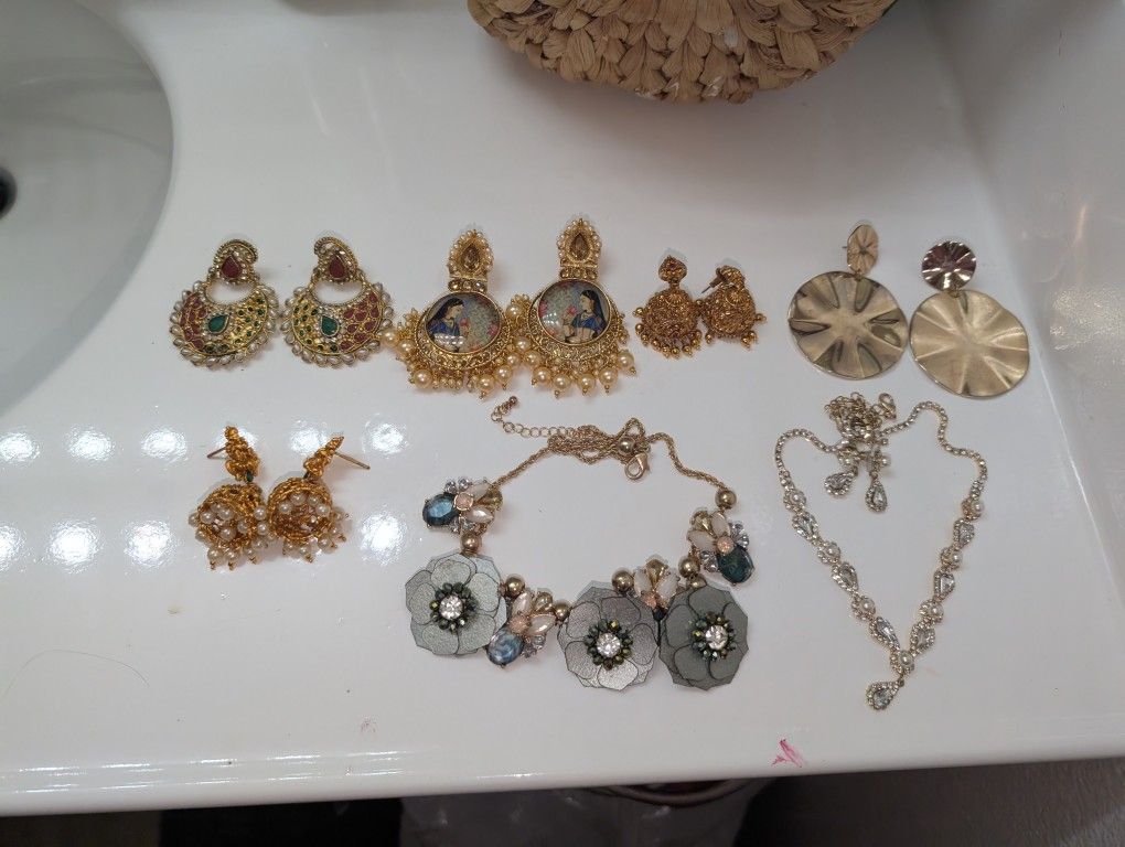 Earrings And Necklaces