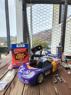 Traxxas Nitro RC Car with Controller and Fuel