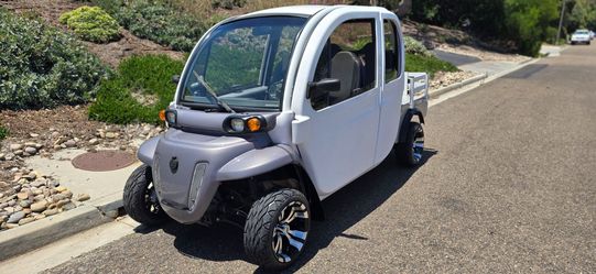 POLARIS NEV 72 VOLT AC DRIVE LITHIUM Plated golf cart