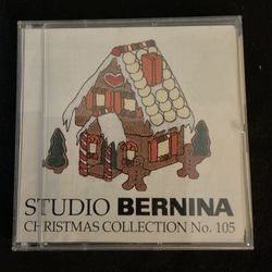 Studio Bernina Collection No. 105 Embroidery Card Complete 