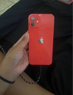 Red iPhone 12