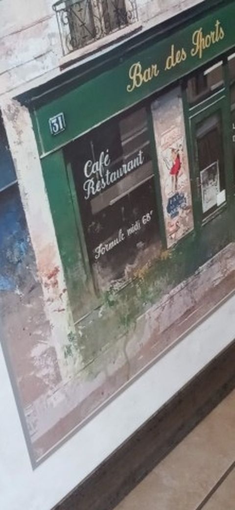 Large Picture Of A European Sports Bar