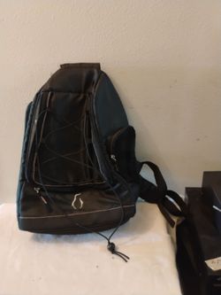 Backpack, black, for young child