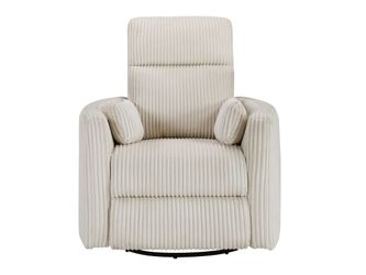 Traverse Beige Swivel Glider Reclining Chair