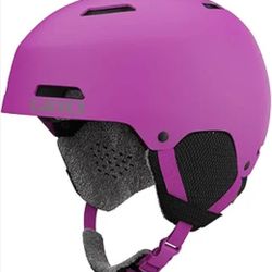 Giro Crue Kids Snow Helmet - Matte Berry - Size M (55.5-59cm)