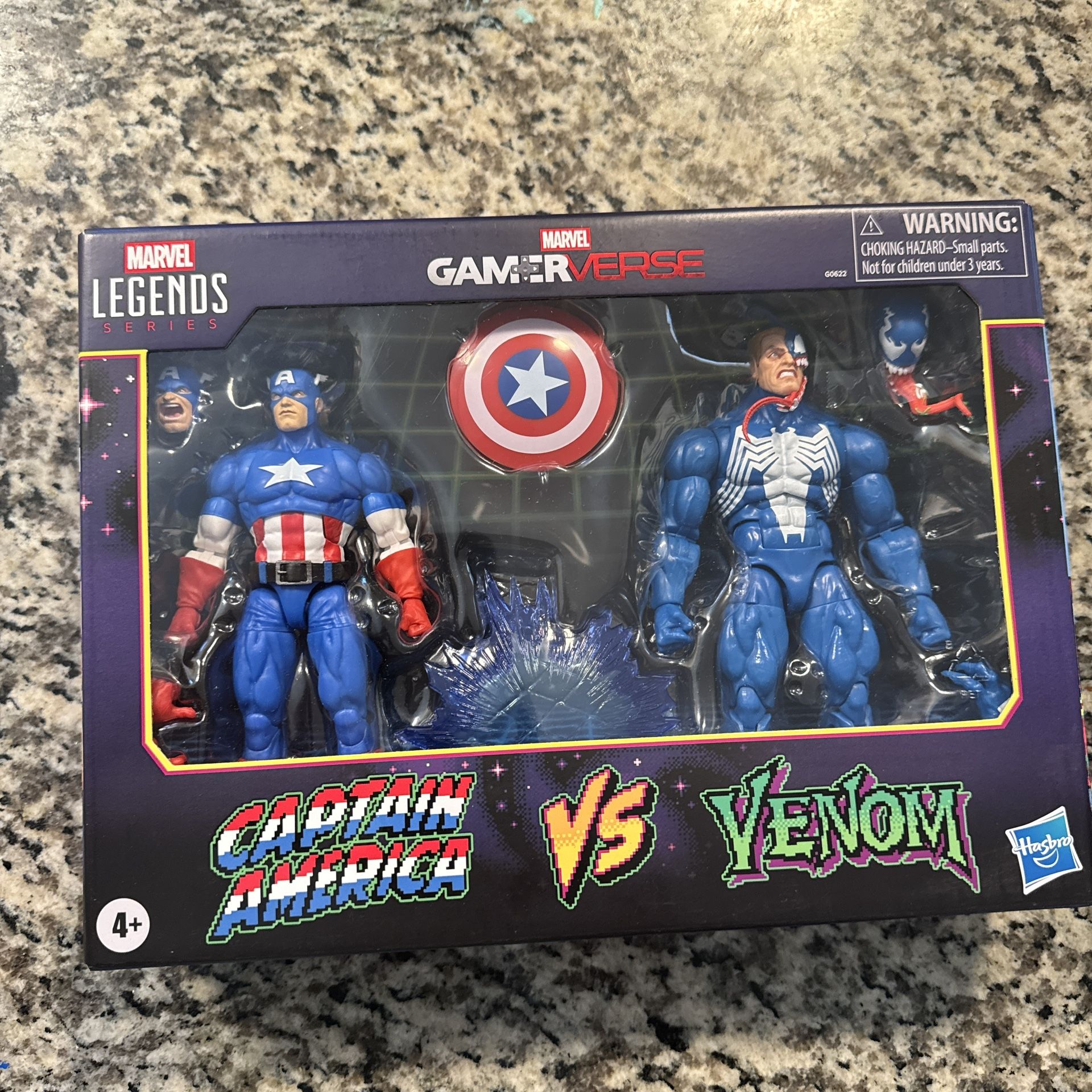 Marvel Legends - Gamerverse - Captain America VS Venom