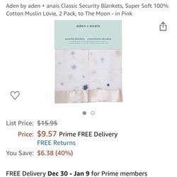 Classic Security Blankets Super Soft 2 Packs Baby