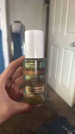 Soapbox Jasmine Pistachio Hair Fragrance Mist