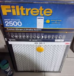 Filter 20x30x1 in 2 pack