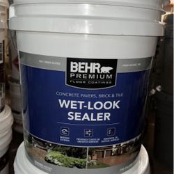 Behr Premium Acrylic Wet Look Sealer 5 gal
