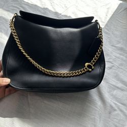 Coach Women’s Purse Bag Black Gold