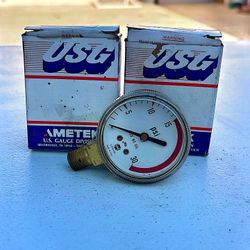 US Gauge (AMETEK) P-612 series pressure gauge - 30 PSI