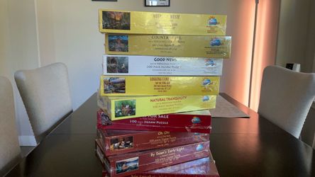 Jigsaw Puzzles-unopened