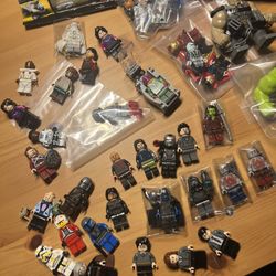 Lego Marvel Star Wars Harry Potter Minifigures New Retired Rare