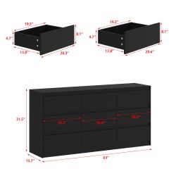 Hitow 9 Drawer Dresser for Bedroom with Deep Drawers, Large Floor Wood Dressers & Chest of Drawers Handle Free, Modern Black Long Dressers for Closet for Sale in South Plainfield, NJ - OfferUp Hitow 9 Drawer Dresser for Bedroom with Deep Drawers, Large Floor Wood Dressers & Chest of Drawers Handle Free, Modern Black Long Dressers for Closet for Sale in South Plainfield, NJ - OfferUp