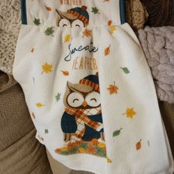 Handmade Dish Towel With Potholder 