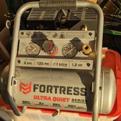 Fortress 2 Gallon 135 PSI Ultra-Quiet Air Compressor