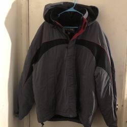 Pacific Trail Grey Men’s Winter Jacket SzXL