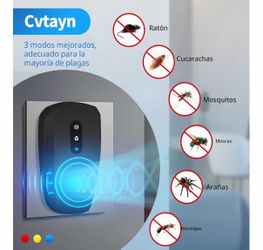 Repelente ultrasónico para insectos y roedores