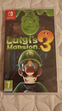 Luigi's mansion 3 switch Nintendo NEW