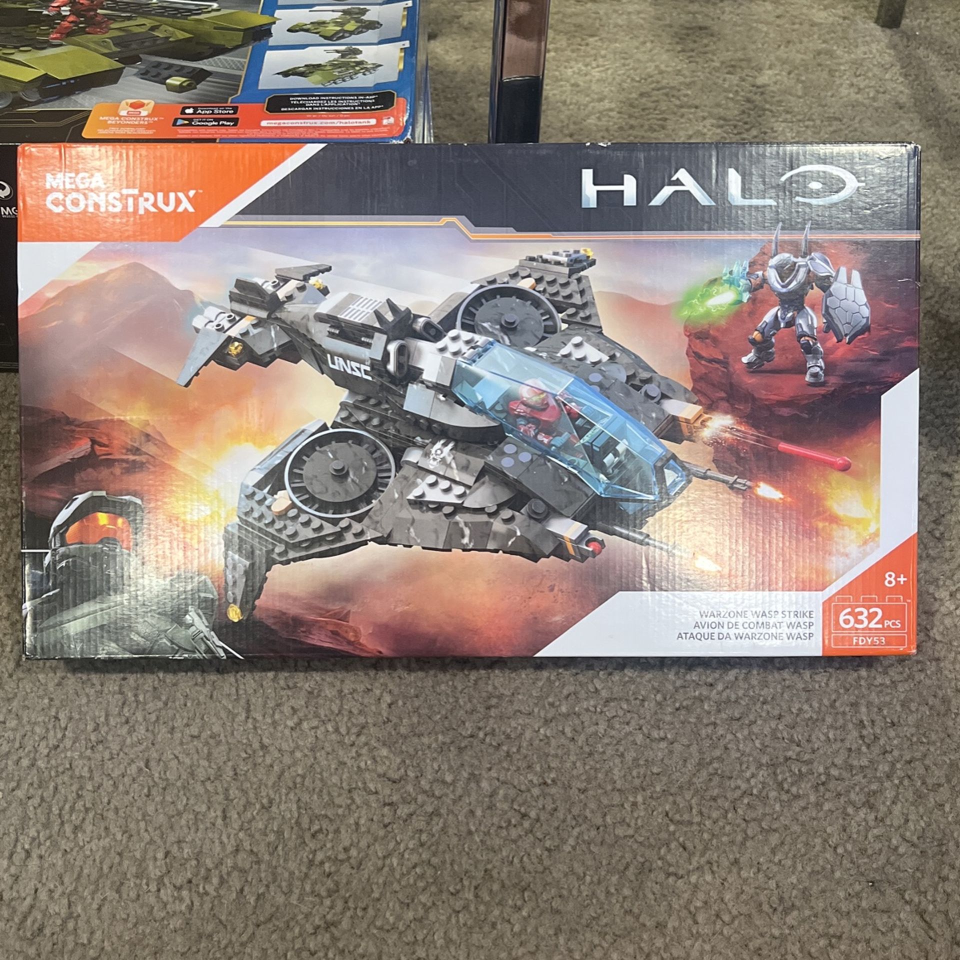 HALO Brand New Factory Sealed Mega Construx FDY53 Halo 5 Warzone Wasp Strike