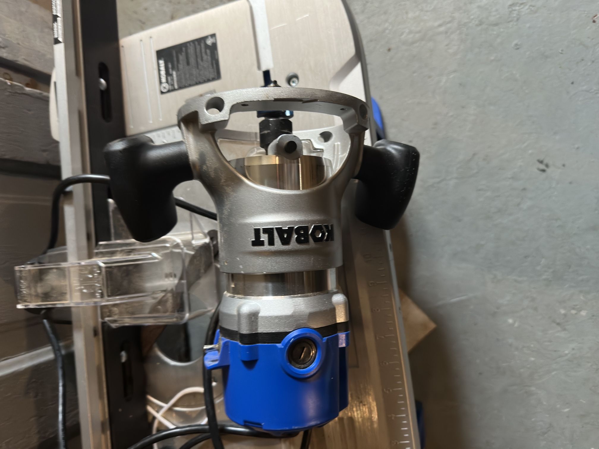 Kobalt Router With bosch Bits