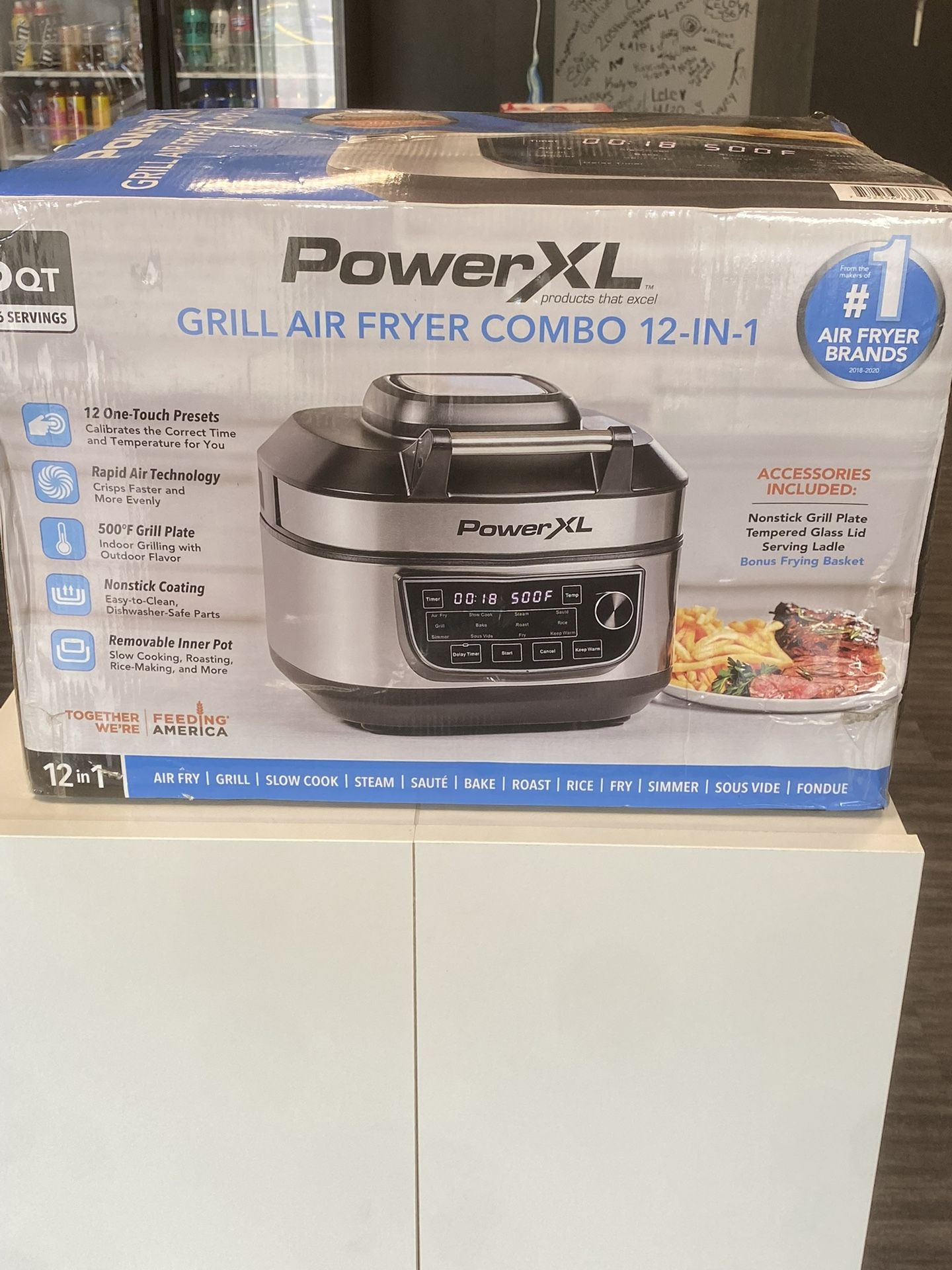Grill Air Fryer 12- In -1