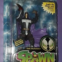 Spawn REDEEMER Comic Book Action Figure - 1995 McFarlane Toys MOC Series 3 Sword