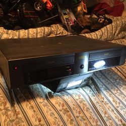 dual recording vhs player