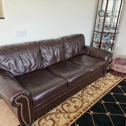 Leather Couch Set