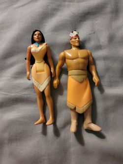 Pocahontas,& father.Cheif Pouhatan