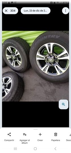 Wheel 17 6 Lugs  toyota tacoma  new rims and tires