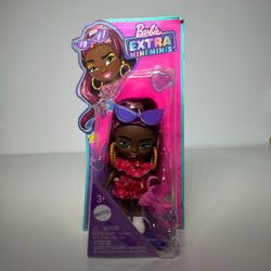 Barbie Extra Mini Minis Doll with Burgundy Hair