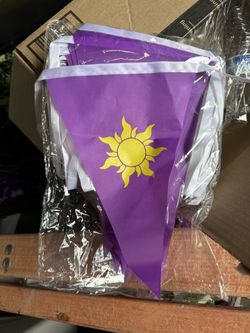 Rapunzel Custom Lanterns And Flag Banners