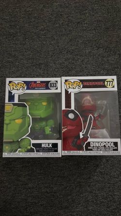 DinoPool and Hulk Funko Pop