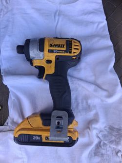 DEWALT 20V MAX Cordless 1/4-inch Impact Driver