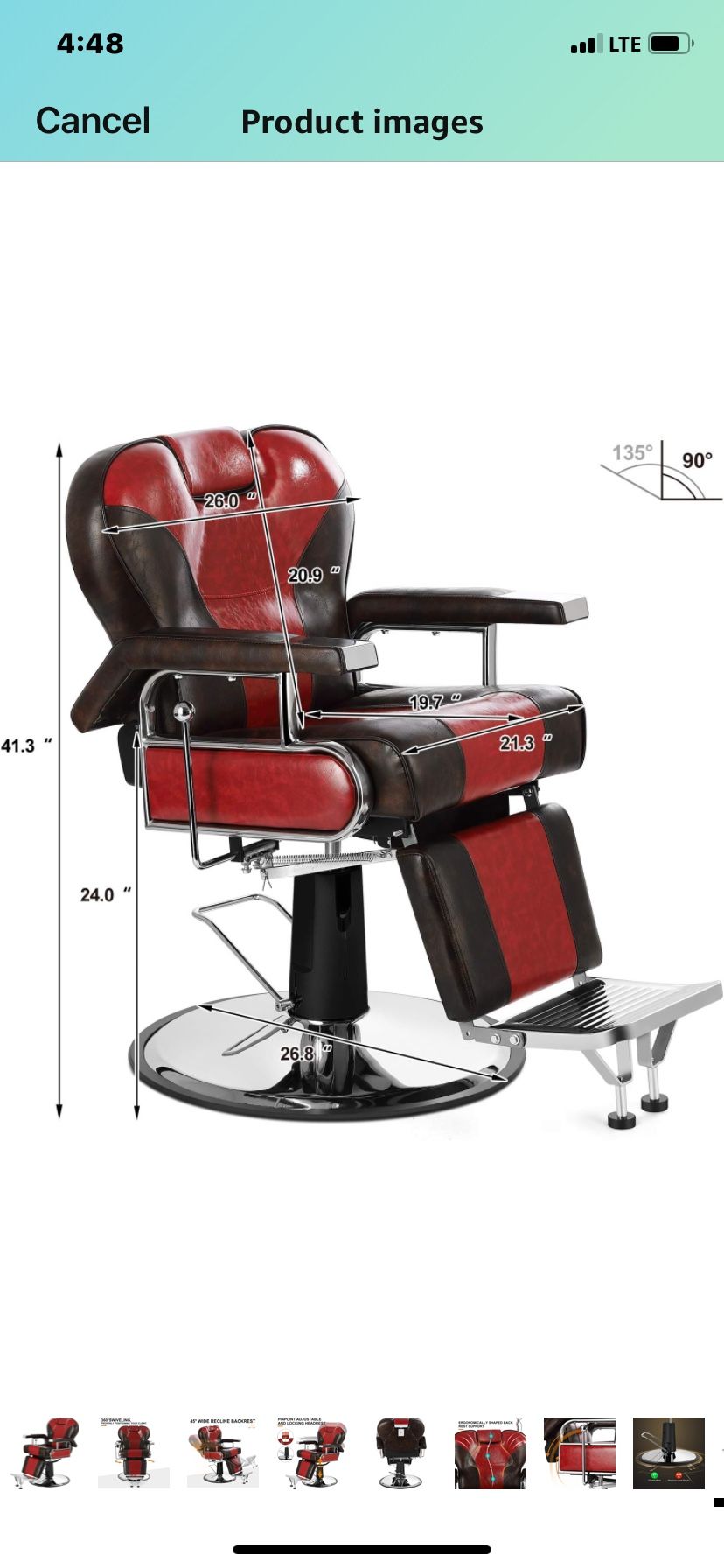 Barber chairs for sale