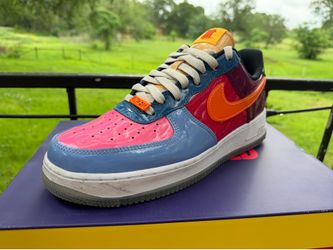 Nike Air Force 1 Low SP Undefeated Multi-Patent Toral Orange