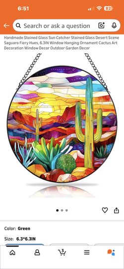 Stained Glass Sun Catcher 