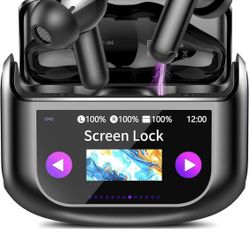 Random Ear Headphones, Bluetooth 5.4 Earbuds, 50H, Air Conduction Ear Buds, HD Stereo Bass Over Ear Earphones with Earhooks, Ultra-Comfort Secure Fi