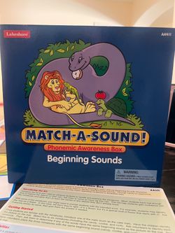 Lakeshore Beginning Sounds Phonemic Awareness Box