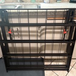 Foldable Metal Platform Bed Frame-Like New 