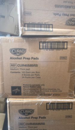 Warehouse Wholesale Curad alcohol prep pads