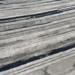 Jewel Area Rug 7'10" x 10' Modern Gray/Black Abstract Rug