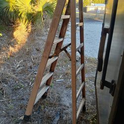 6 foot foldable fiberglass ladder
