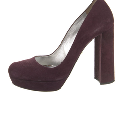Authentic Prada Burgundy Heels